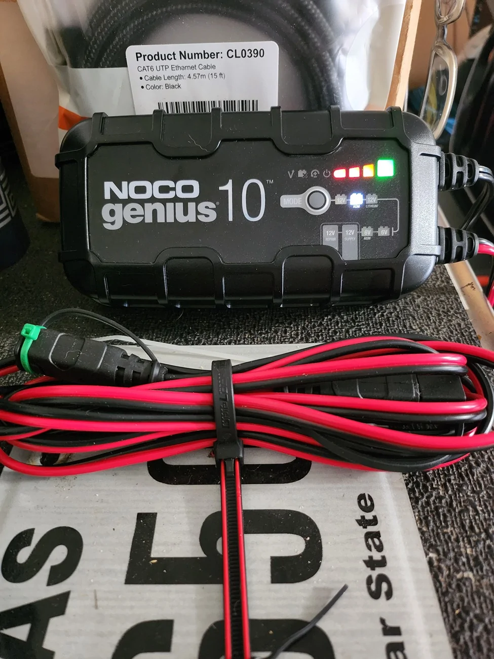 Jeep Gladiator Charge / maintain both batteries simultaneously? 20241124_082453