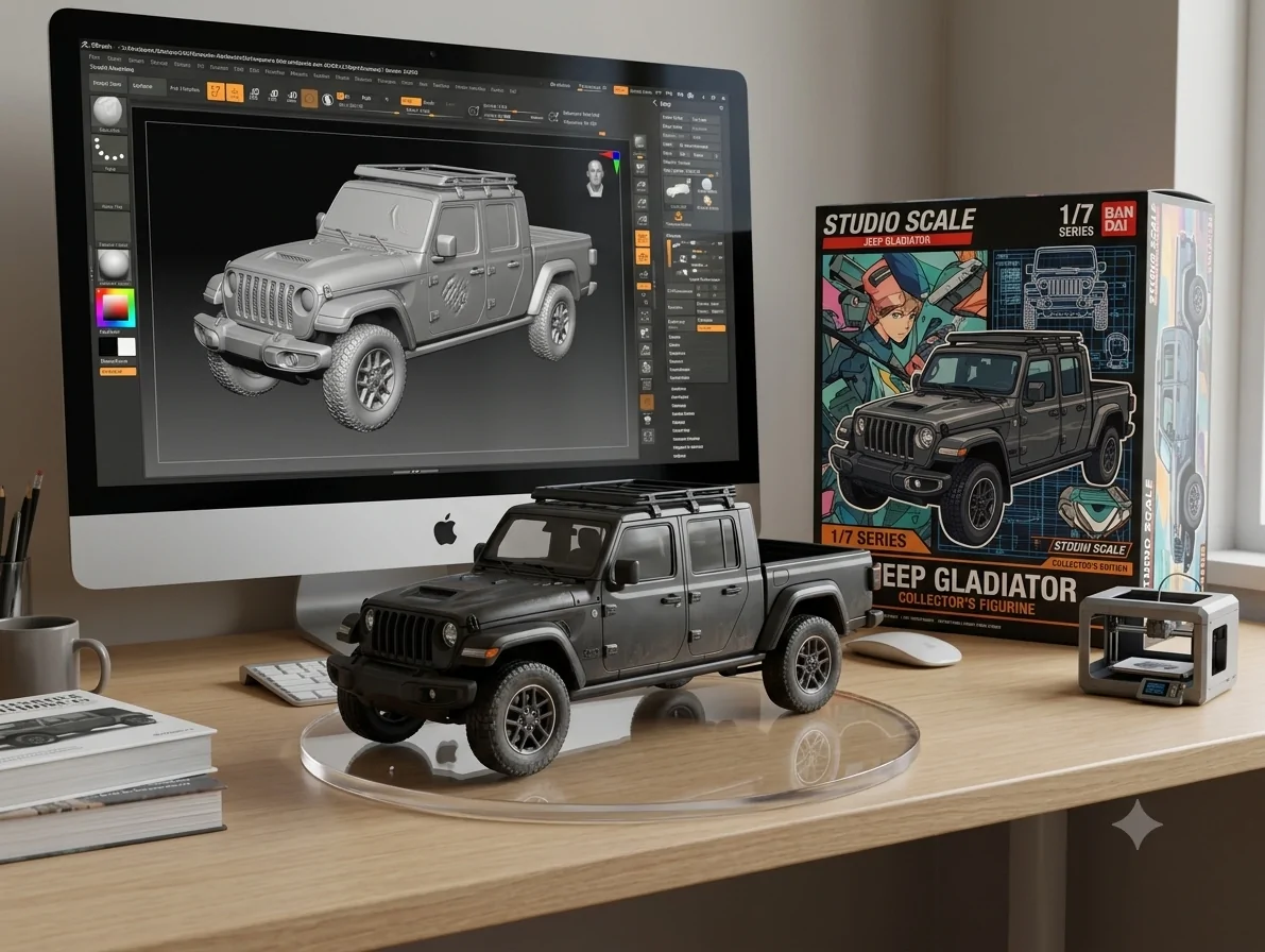 Jeep Gladiator Fun way to make an AI picture of your Jeep - Try This: IMG_0068