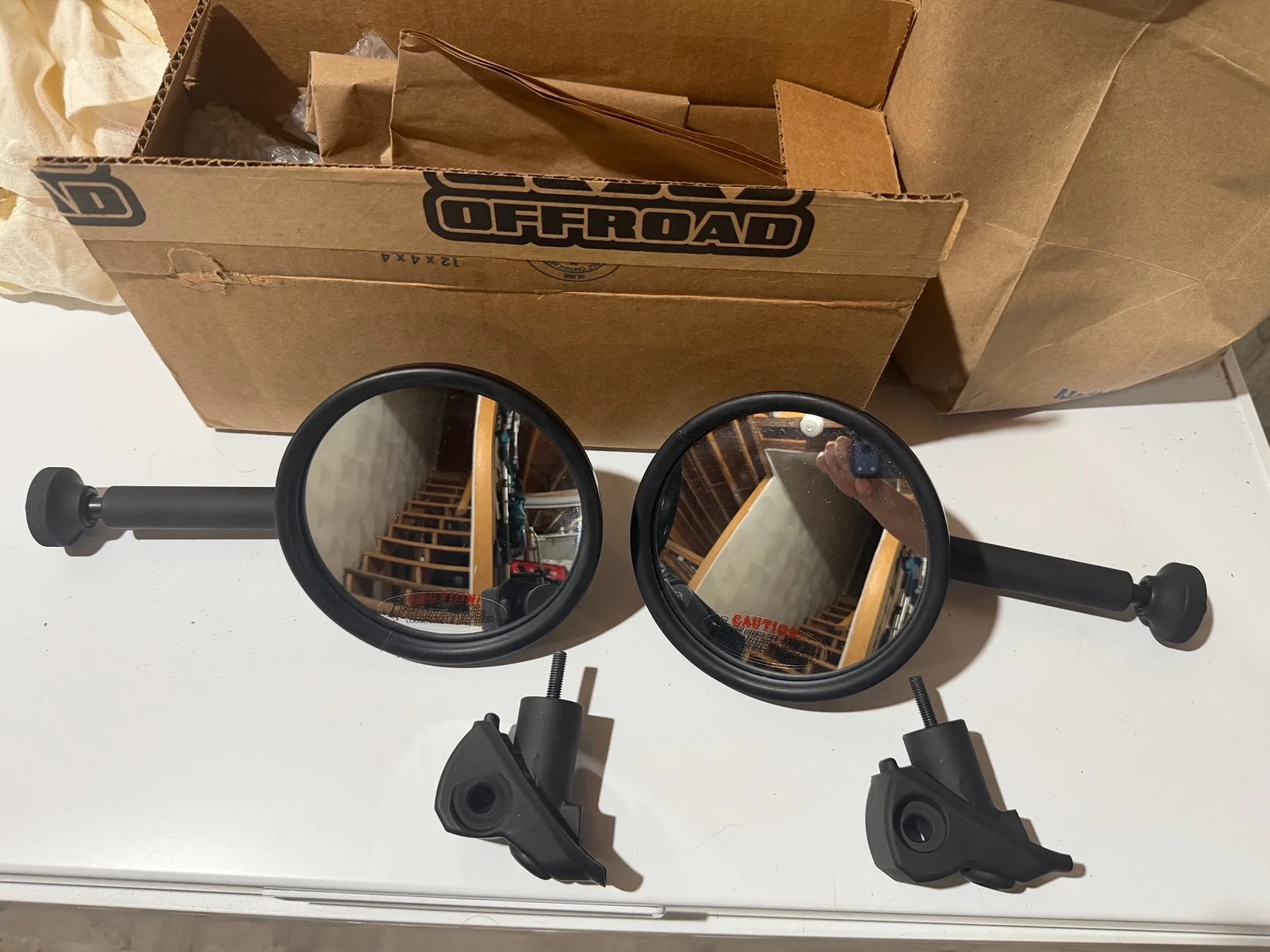 Jeep Gladiator Mopar tubę doors w/stand / 2024+ CMM mirrors IMG_0730