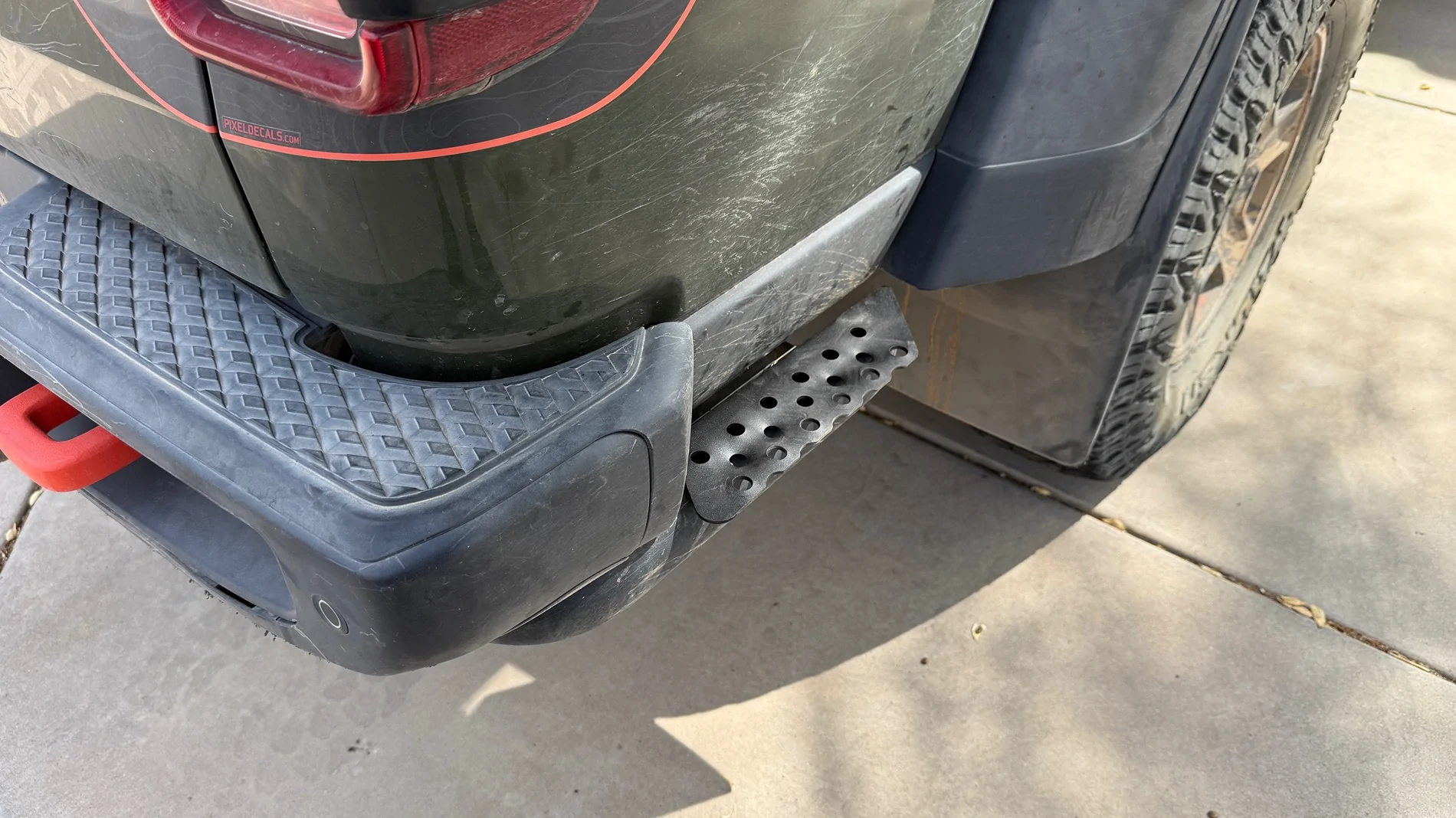 Jeep Gladiator Bed Step IMG_3215