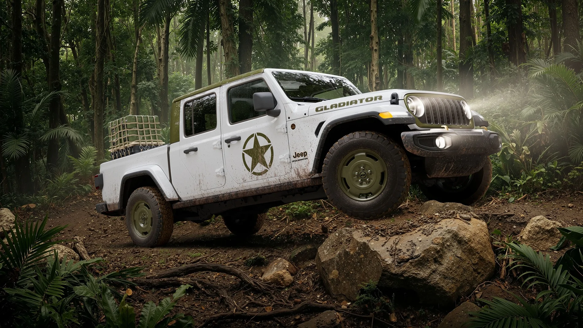 Jeep Gladiator 2027 Jeep Gladiator Sarge Announced 🪖 JP027_001GL