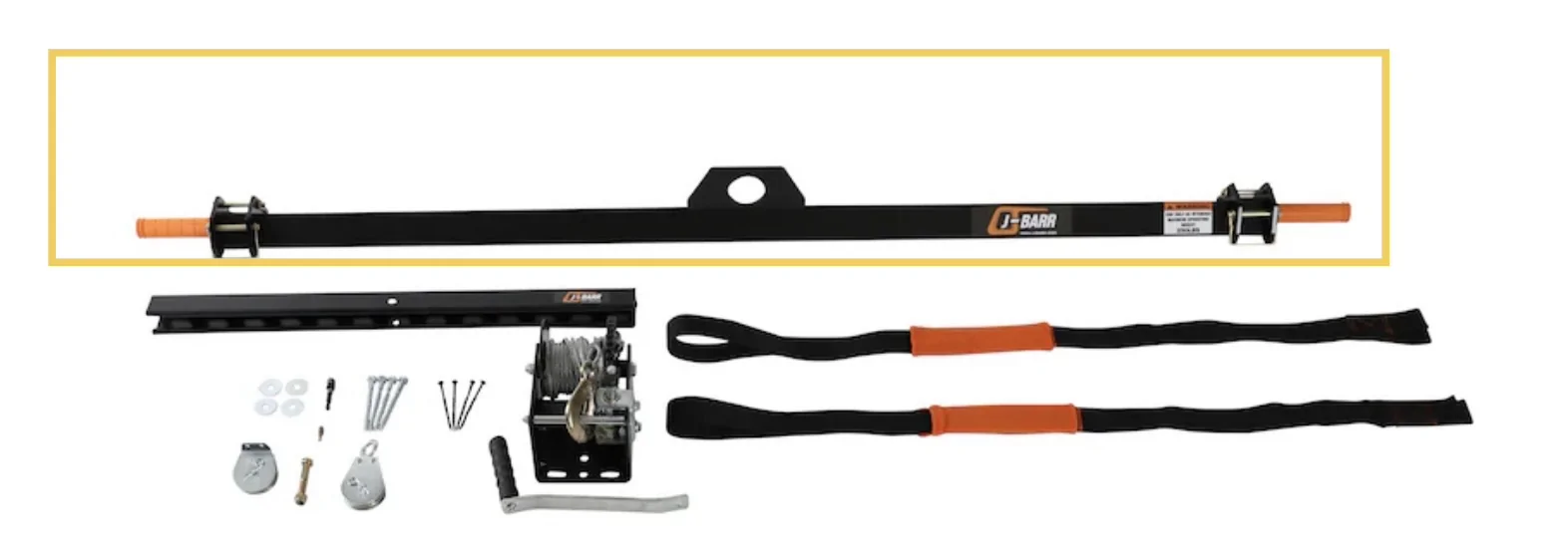 Jeep Gladiator Jeep JL J-Barr Hardtop Hoist Removal System IMG_7819