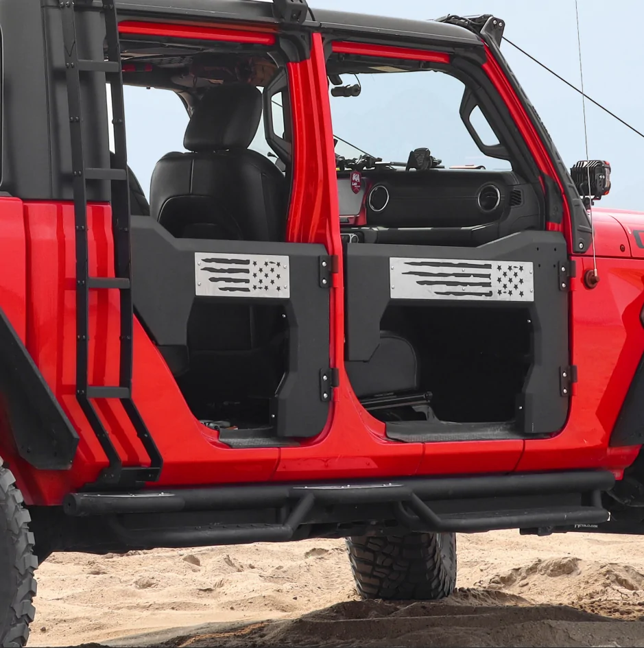 Jeep Gladiator [🔥HOT JT Deal] Rattle-Free MONOKING "Battle Axe" Half Doors – $200 OFF _17813339985187