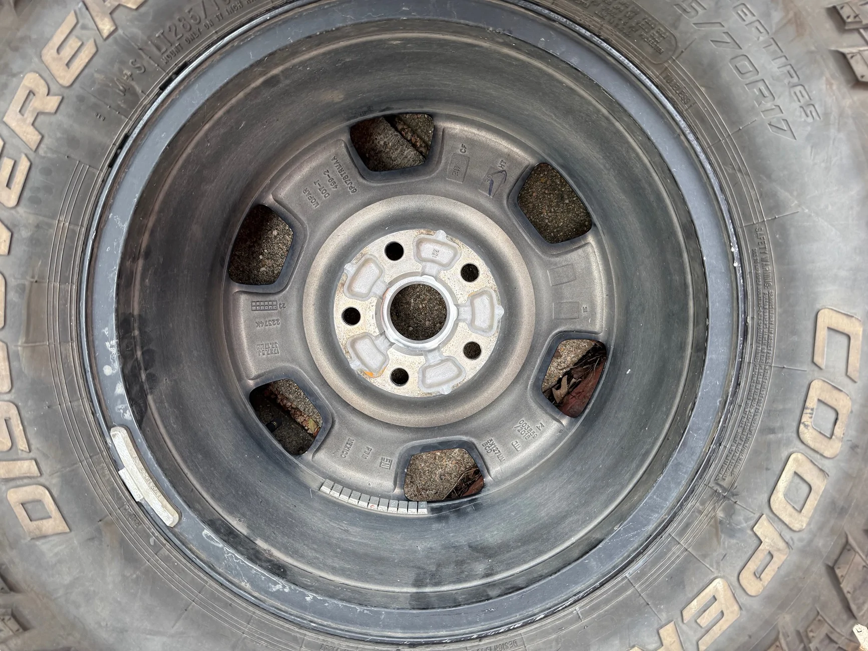 Jeep Gladiator $100 Jeep Gladiator Mojave Spare Wheel and Tire IMG_3144