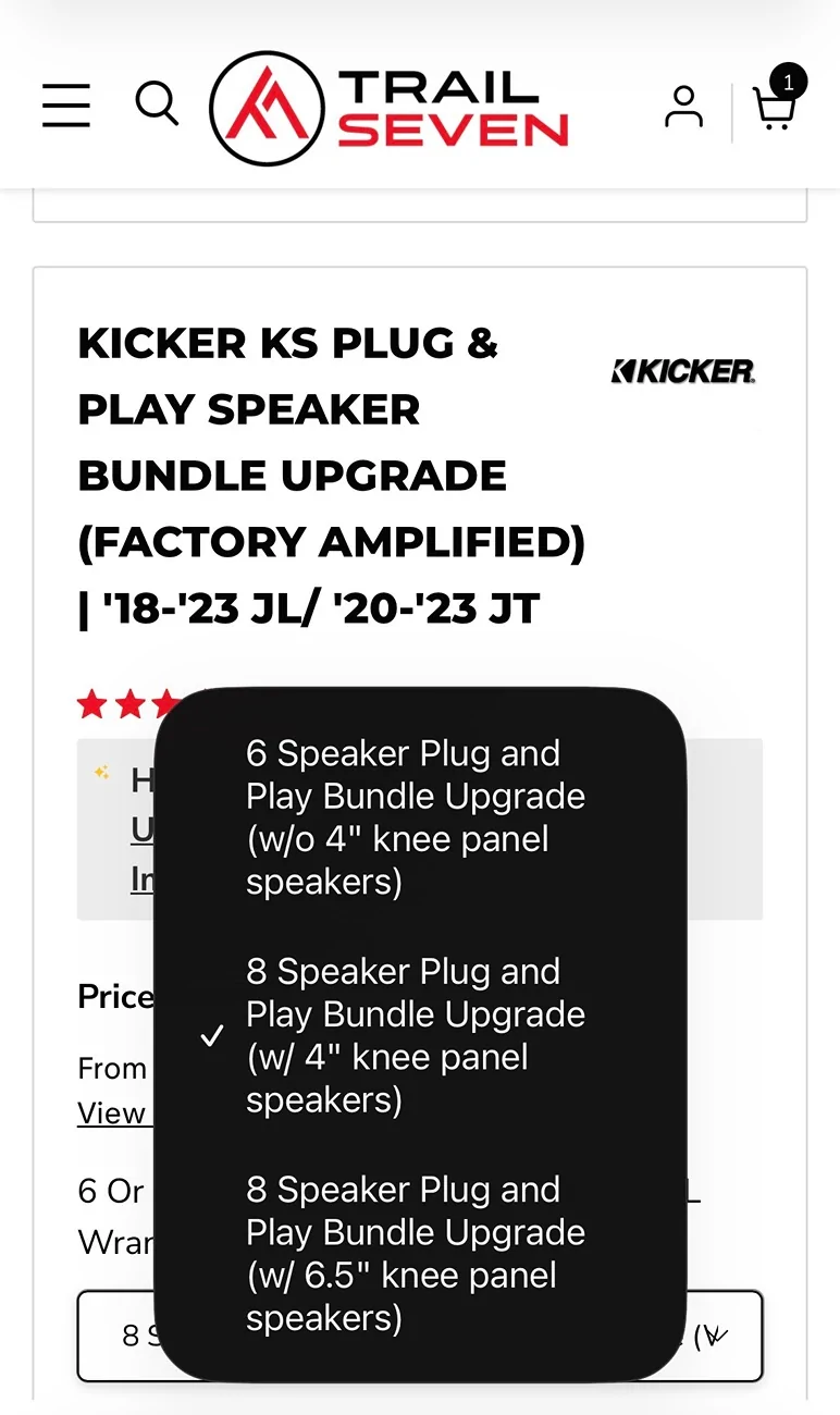 Jeep Gladiator Kicker KS 8 Speaker Upgrade IMG_7893