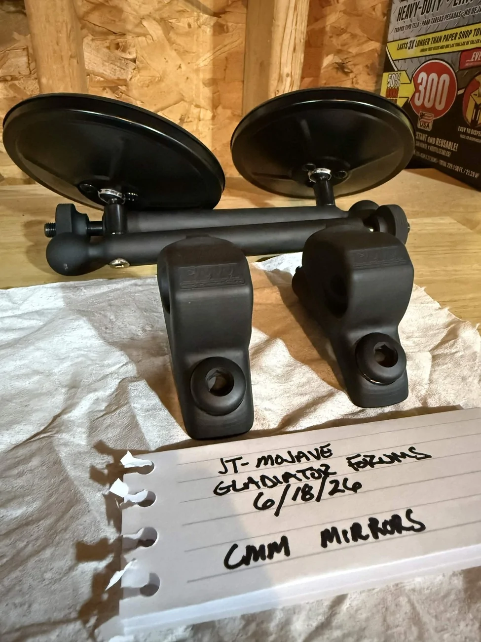 Jeep Gladiator CMM Offroad Mirror Set - 2018-2023 JL & JT - NE OH - Like New IMG_1091