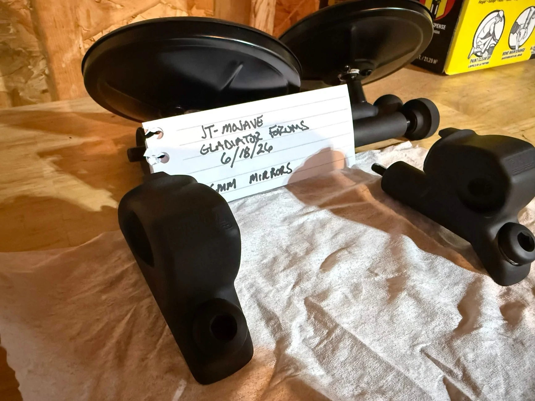 Jeep Gladiator CMM Offroad Mirror Set - 2018-2023 JL & JT - NE OH - Like New IMG_1093