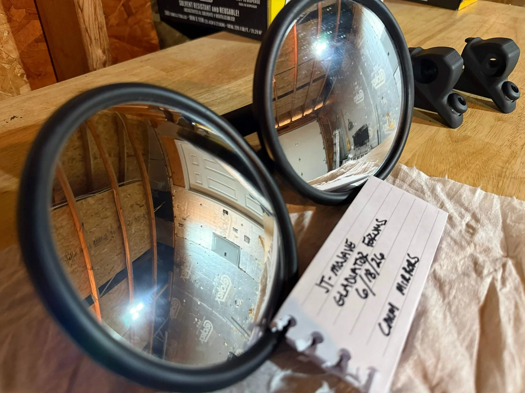 Jeep Gladiator CMM Offroad Mirror Set - 2018-2023 JL & JT - NE OH - Like New IMG_1096