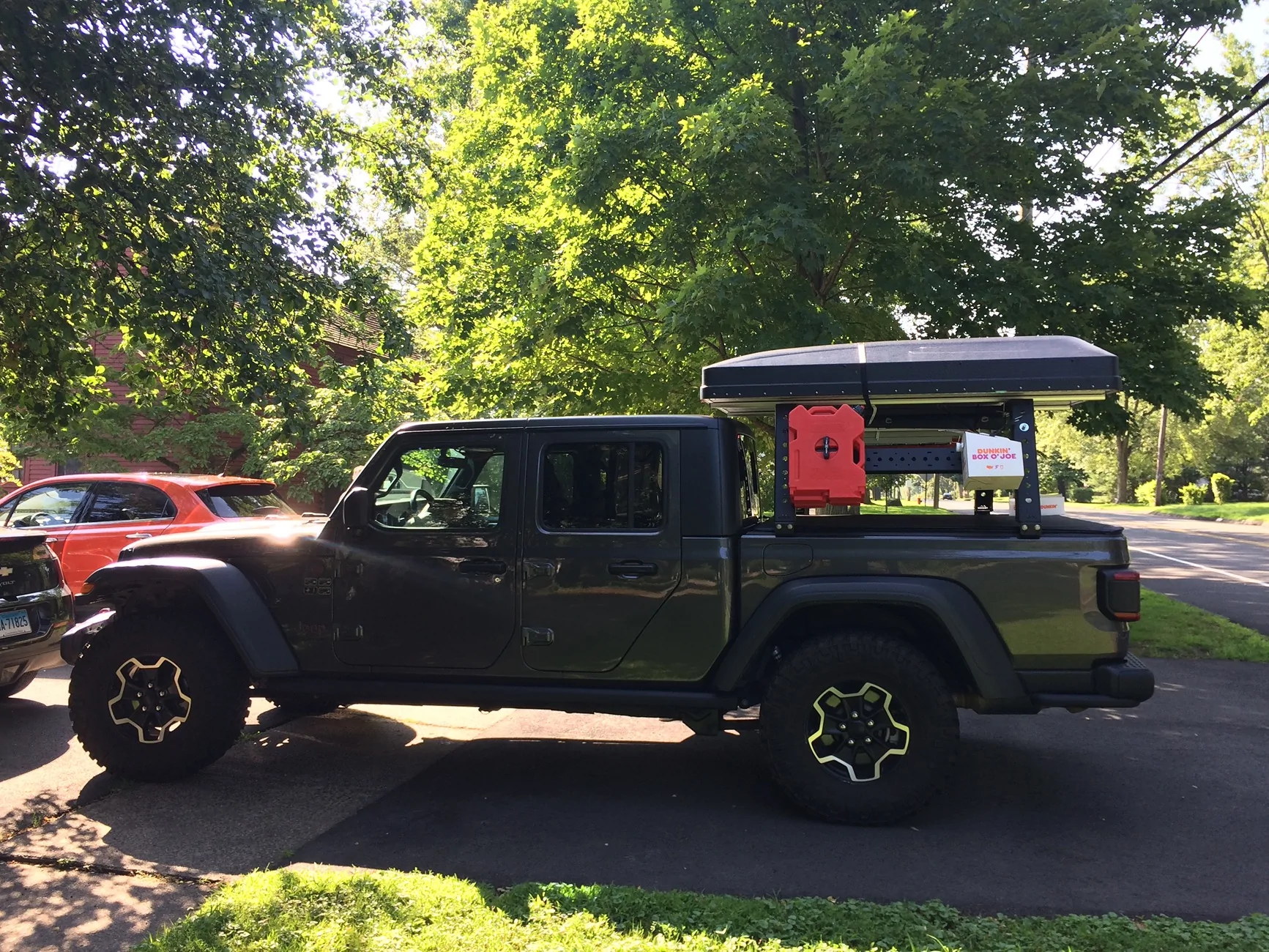 Jeep Gladiator 14" Max Modular Steel Bed Rack - $50 OBO IMG_0237