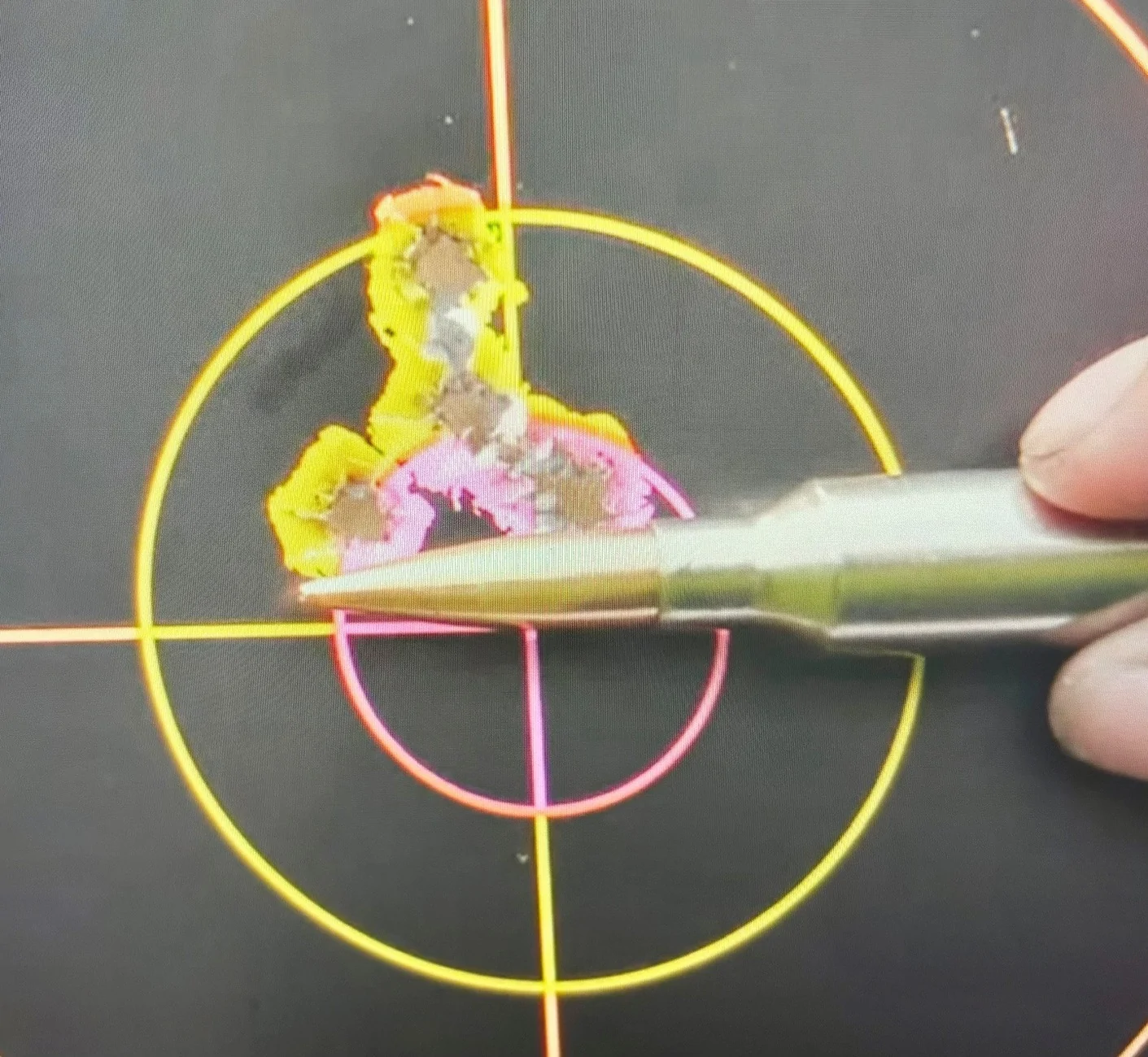 Jeep Gladiator Gun guys (and gals) Savage 110 high country half inch group 100yds 10mph cross wind
