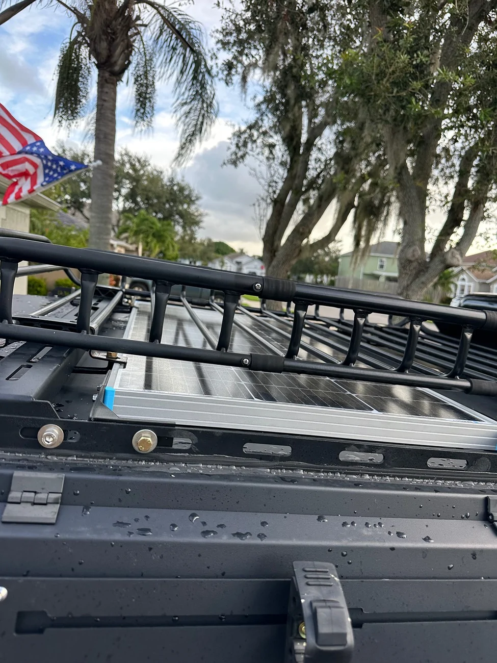 Jeep Gladiator How/where to mount rooftop solar with cap? IMG_7443
