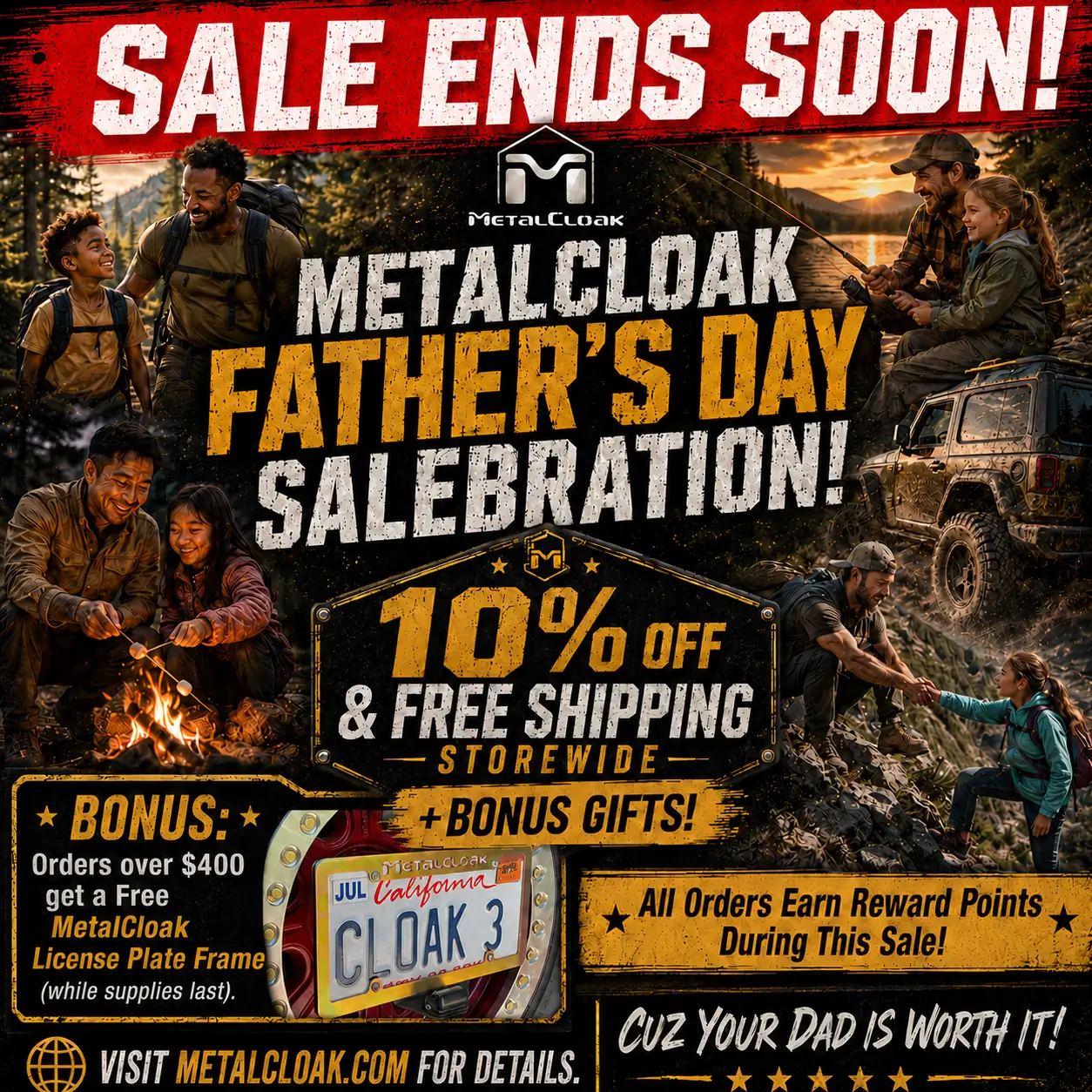Jeep Gladiator Off Road Dads Are Cool - It's a Father's Day Salebration! 1782098511801-fa