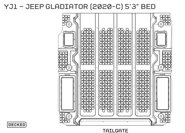 Jeep Gladiator What are these dimples for? mail
