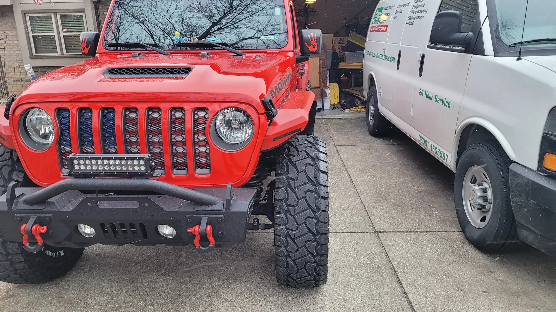 Jeep Gladiator Eliminating rub on 2" lifted Mojave w/ 37s? 20251229_164353