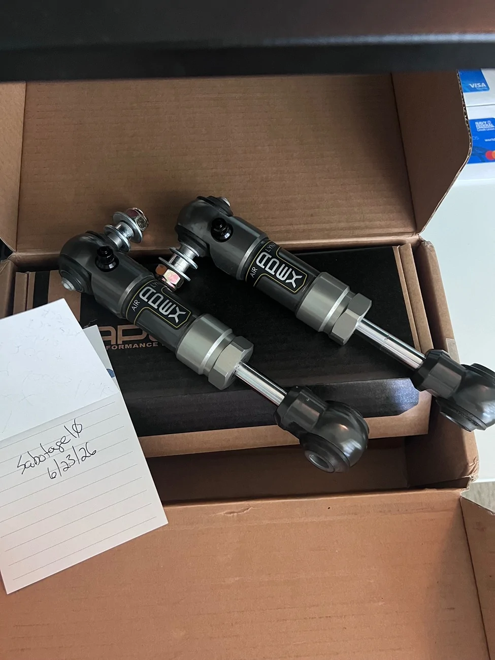 Jeep Gladiator APEX Airlynx X02-09-008 for Jeep JL/JT/JK sway bar end links IMG_7403