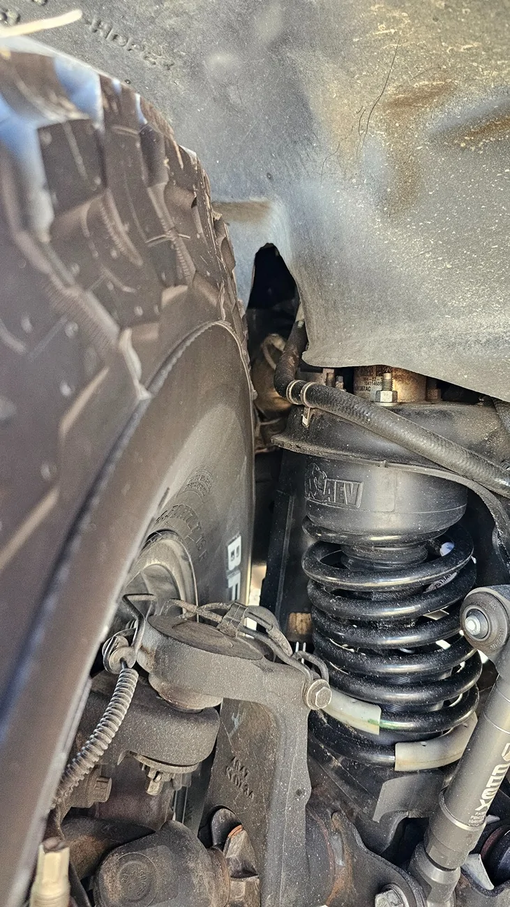 Jeep Gladiator Eliminating rub on 2" lifted Mojave w/ 37s? 1000022861