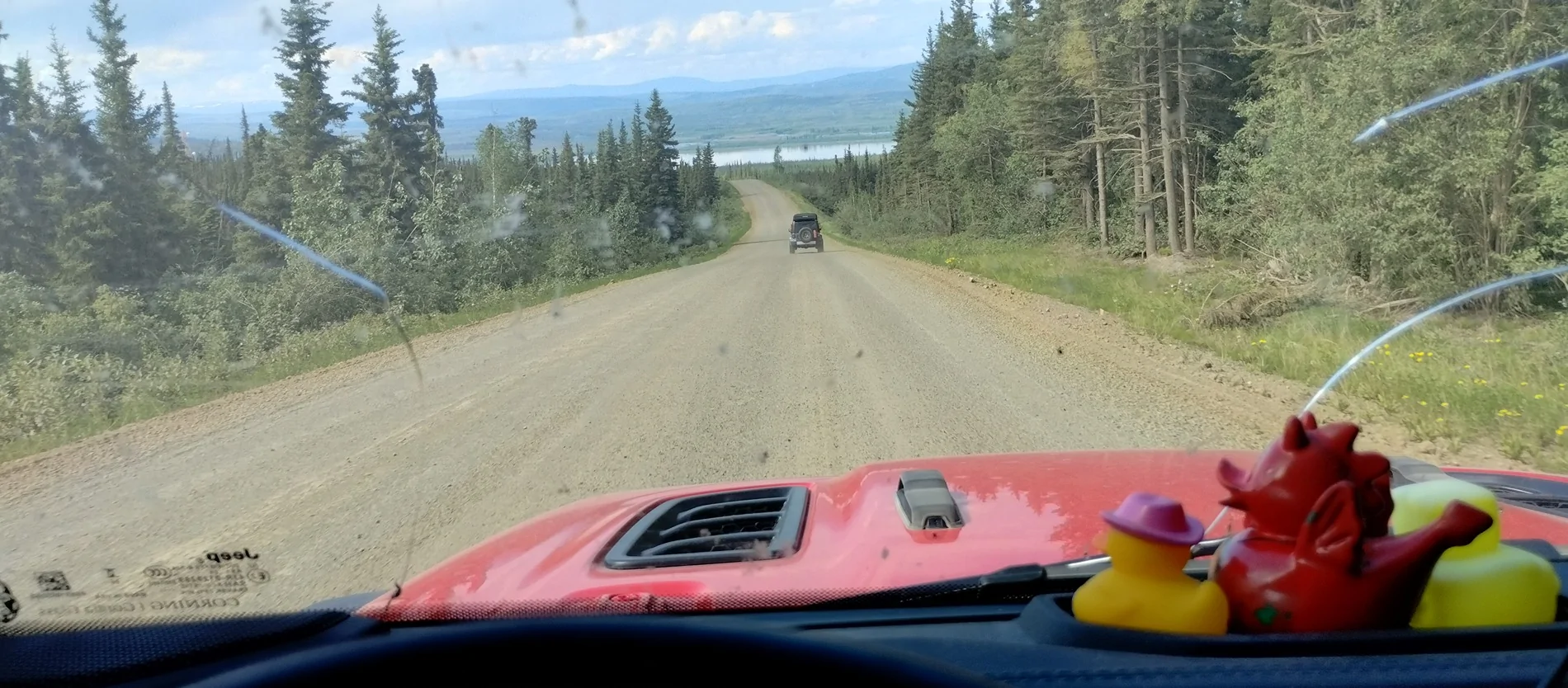 Jeep Gladiator Big Lake, AK to Deadhorse (Prudhoe Bay) and back 05_YukonApproach