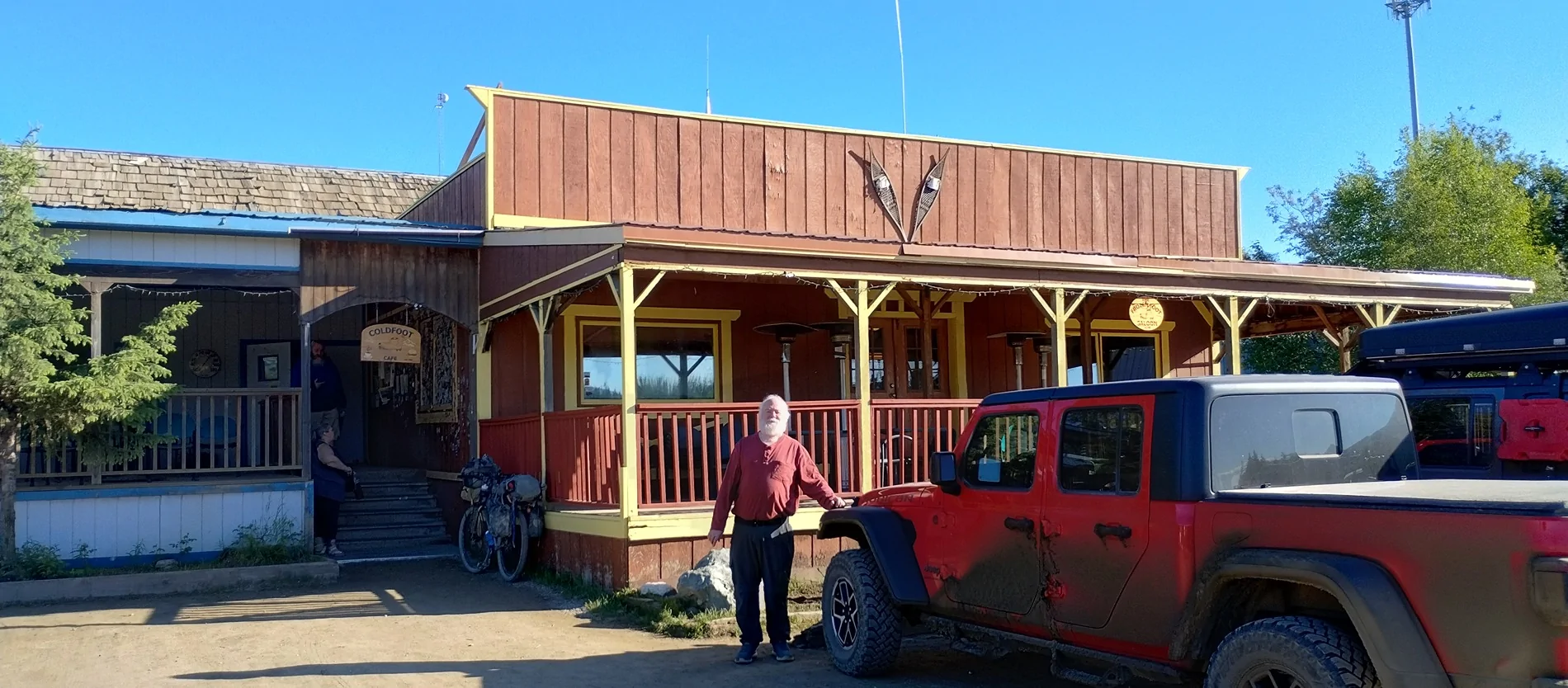 Jeep Gladiator Big Lake, AK to Deadhorse (Prudhoe Bay) and back 08_Coldfoot