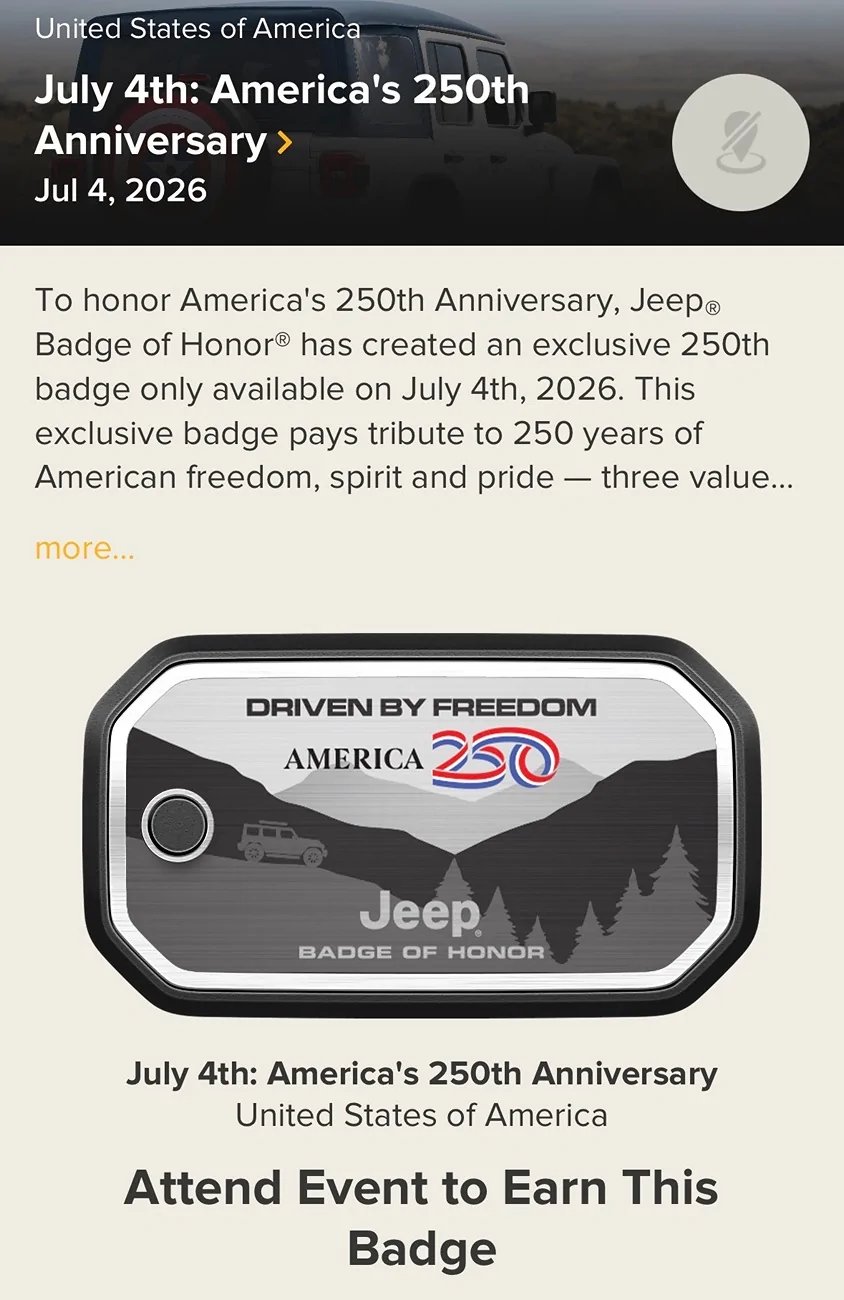 Jeep Gladiator July 4th Badge of Honor IMG_5747