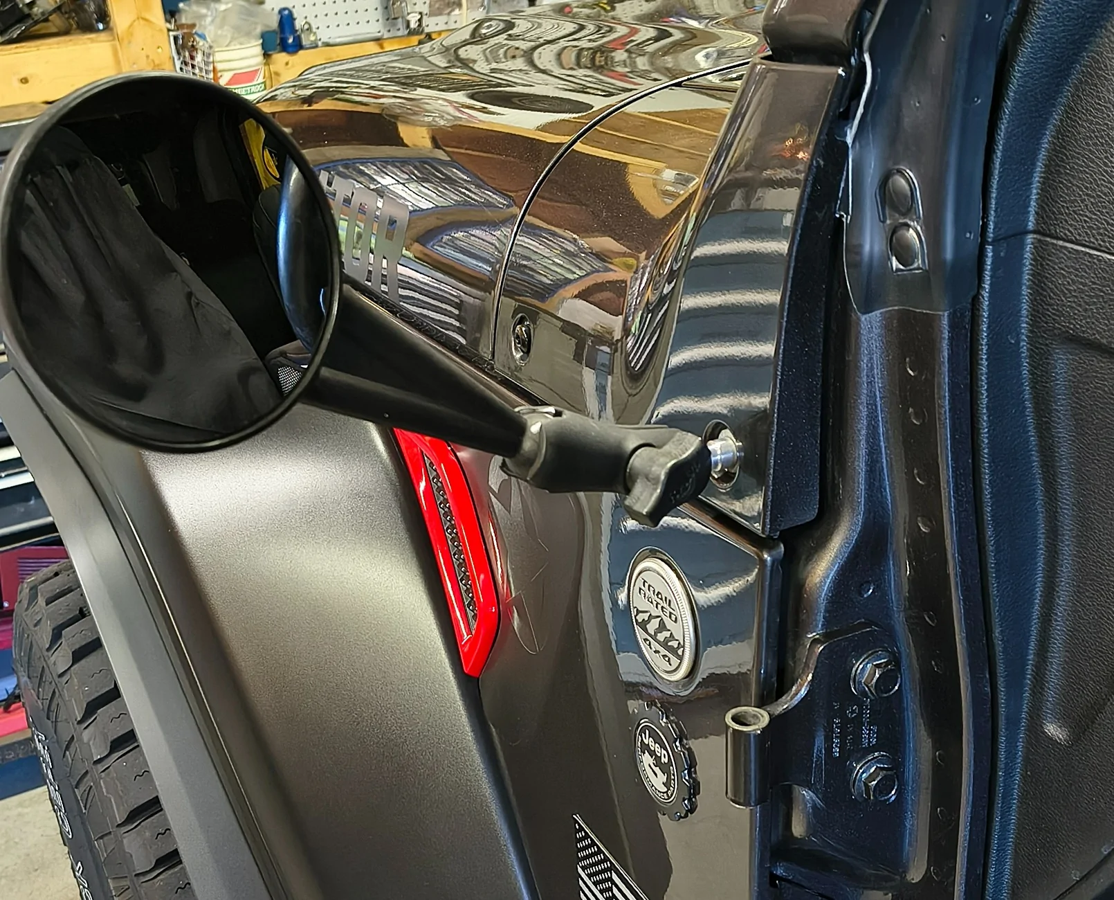 Jeep Gladiator "Double Take" RAM BALL Mirrors drivers mirror
