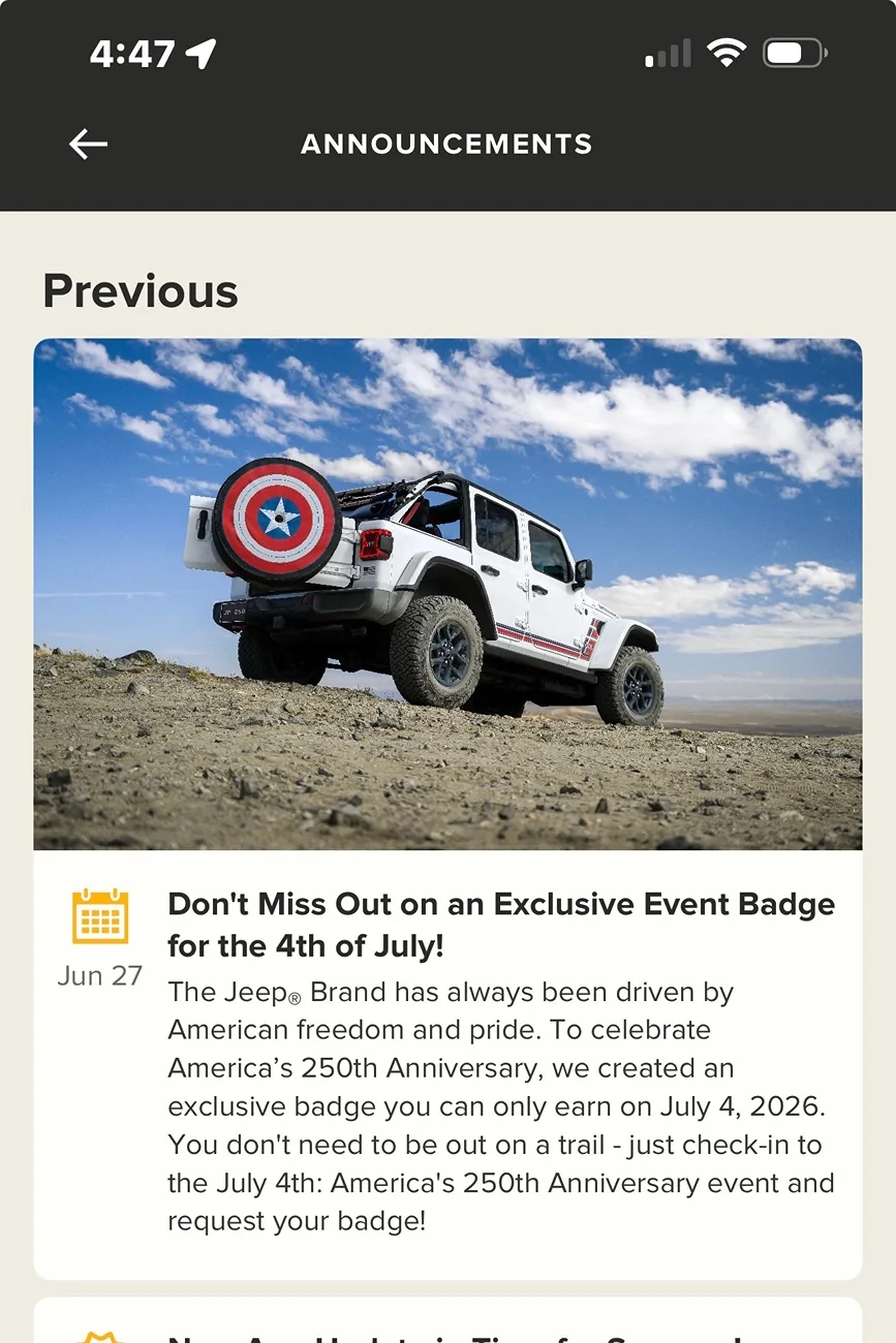 Jeep Gladiator July 4th Badge of Honor IMG_3227