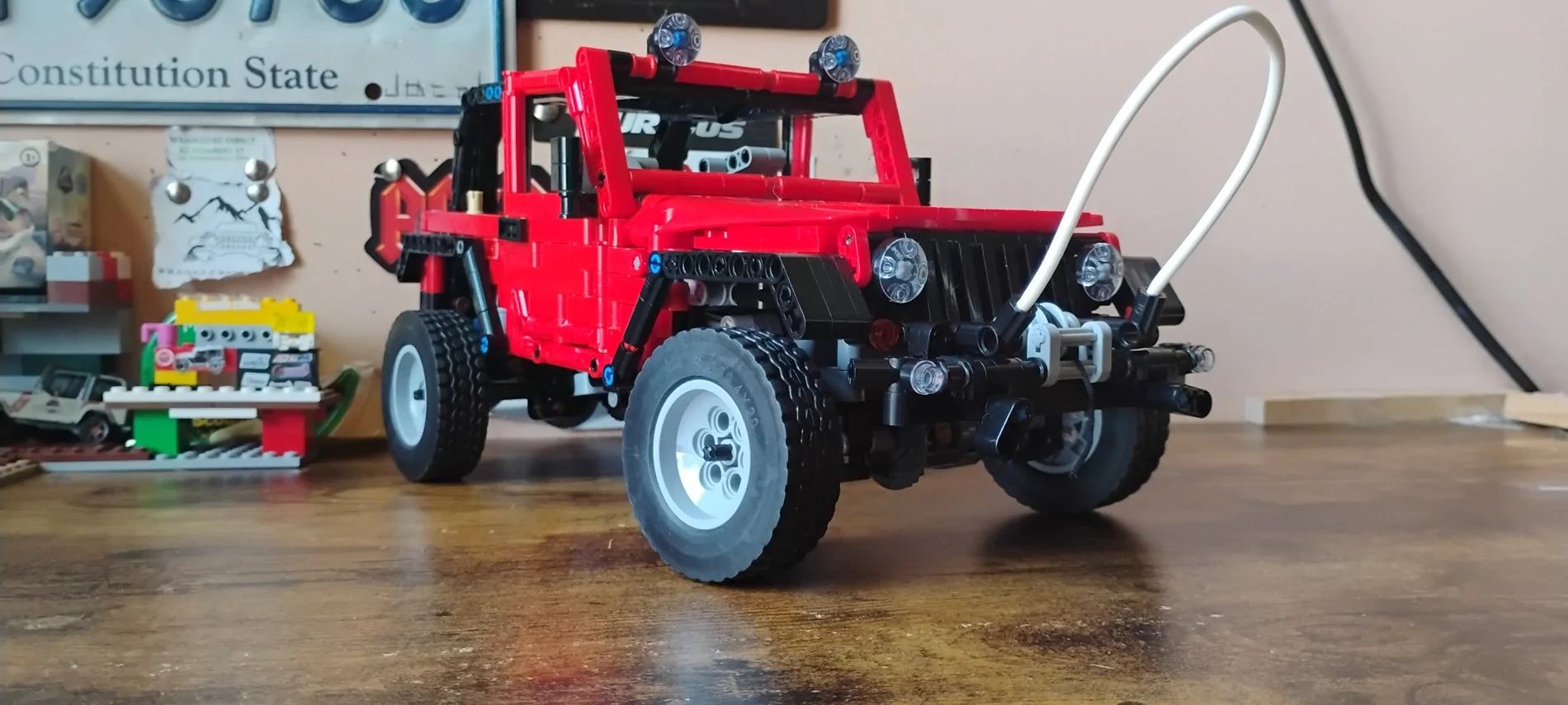 Jeep Gladiator Got this Lego Jeep Wrangler 1000029407