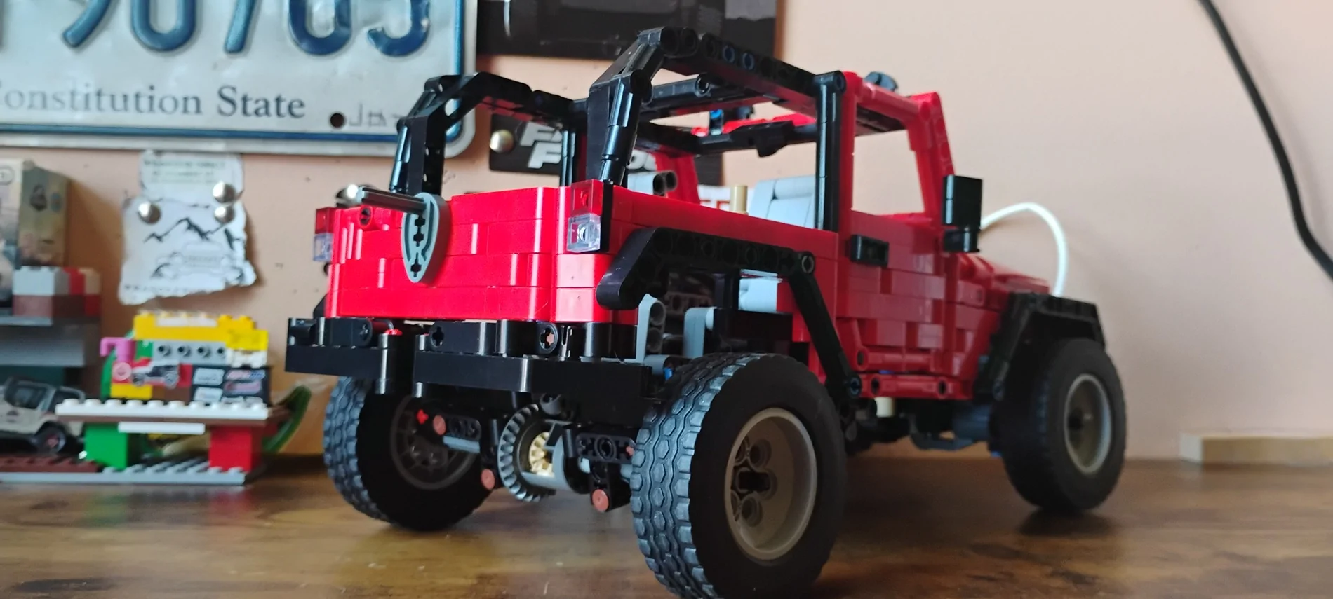 Jeep Gladiator Got this Lego Jeep Wrangler 1000029406