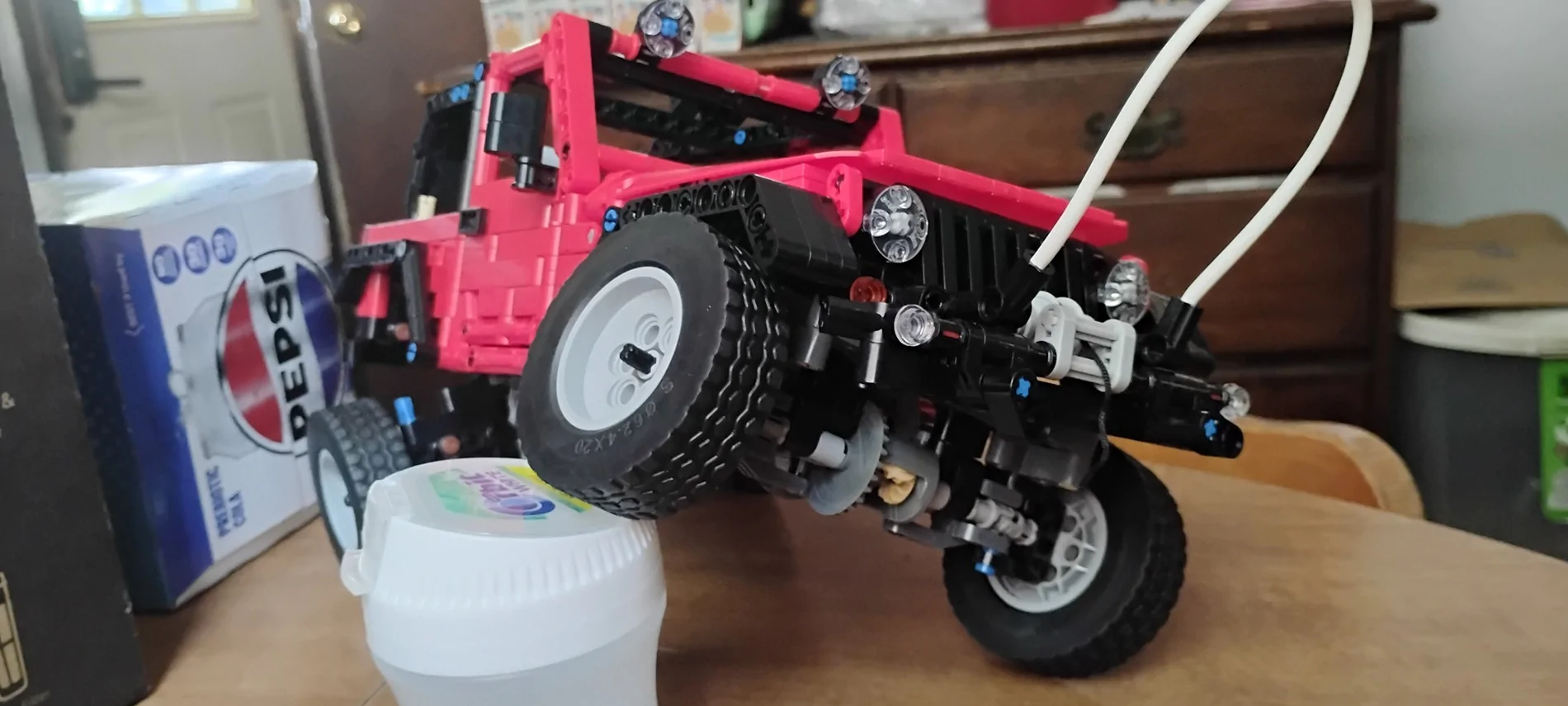 Jeep Gladiator Got this Lego Jeep Wrangler 1000029413