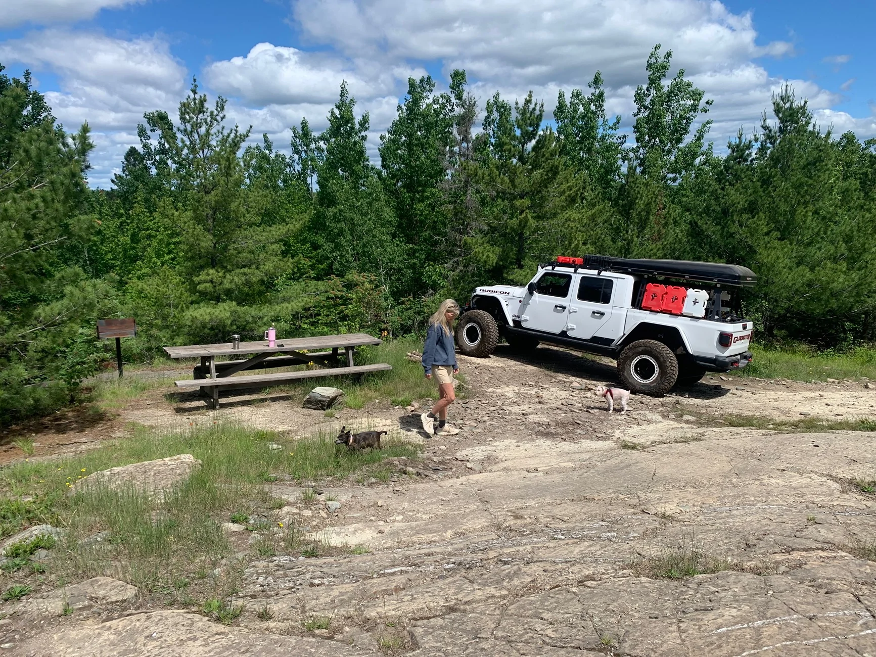 Jeep Gladiator From NW Louisiana to Canadian border and back gathering 13 badges along the way. IMG_5005