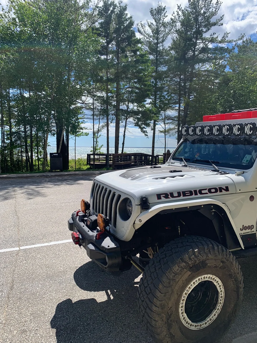 Jeep Gladiator From NW Louisiana to Canadian border and back gathering 13 badges along the way. IMG_5116