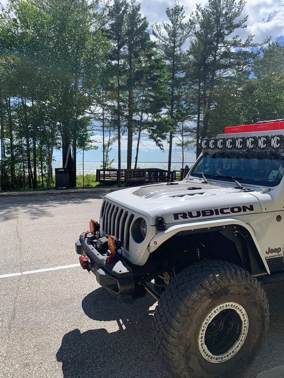 Jeep Gladiator From NW Louisiana to Canadian border and back gathering 13 badges along the way. IMG_5117