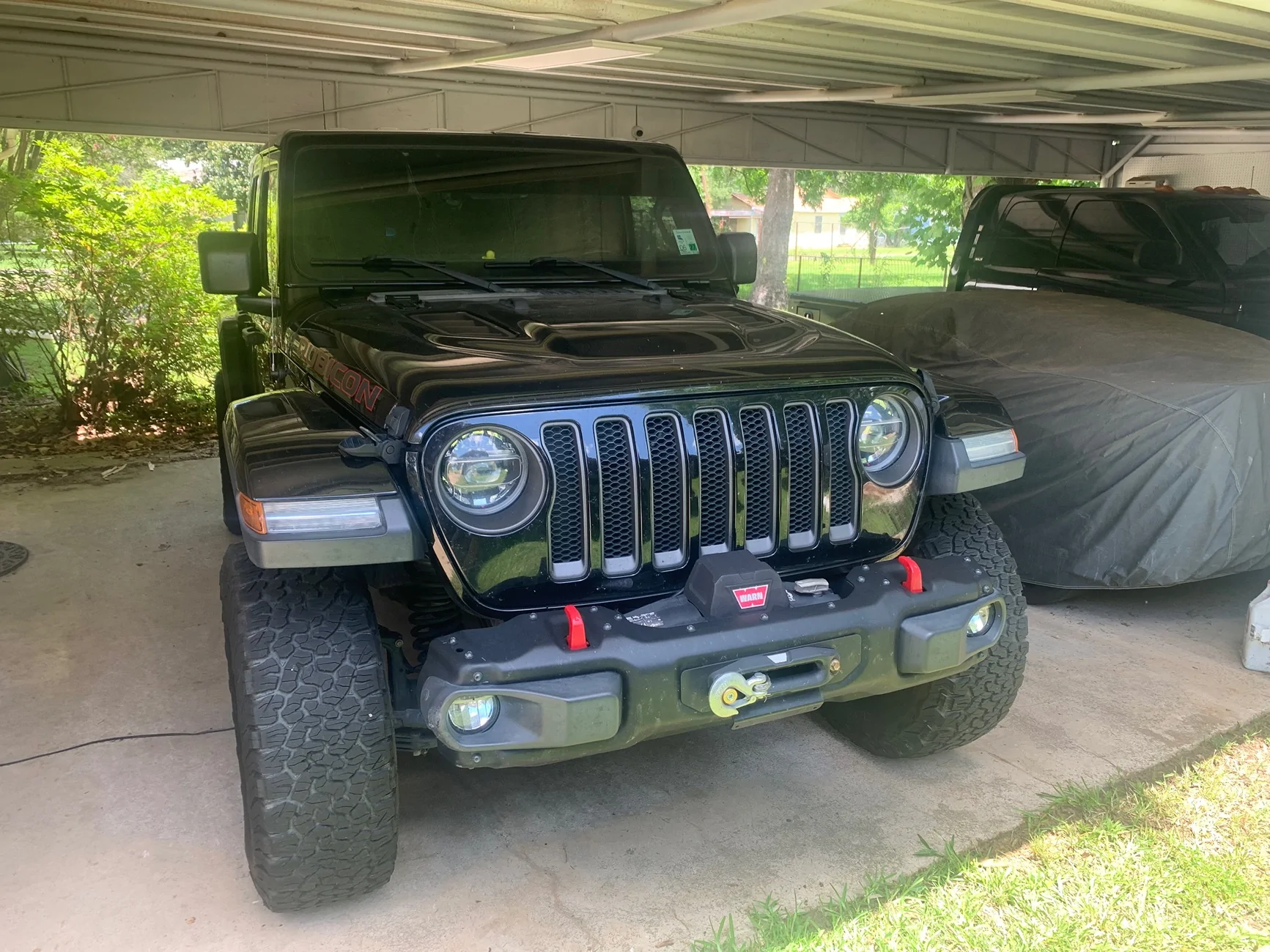 Jeep Gladiator From NW Louisiana to Canadian border and back gathering 13 badges along the way. IMG_5244