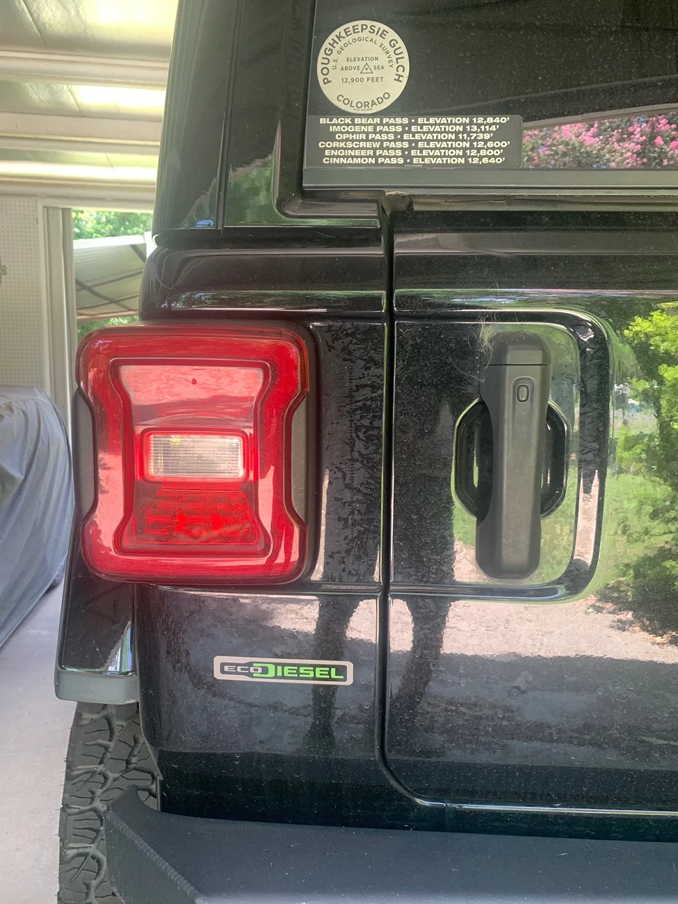 Jeep Gladiator From NW Louisiana to Canadian border and back gathering 13 badges along the way. IMG_5245