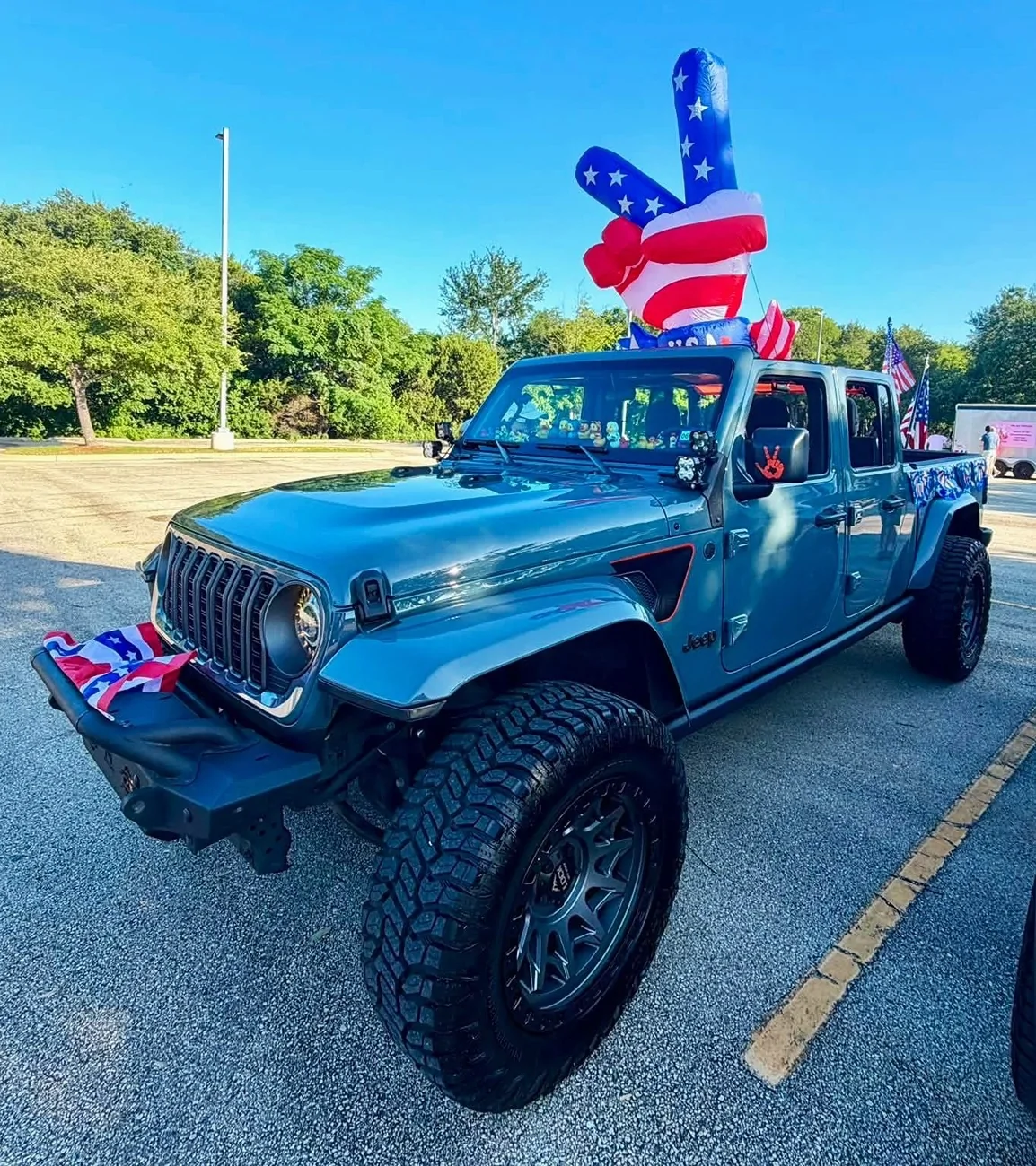 Jeep Gladiator My 1st Jeep! 2024 Gladiator Nighthawk 250th 4th of July parad