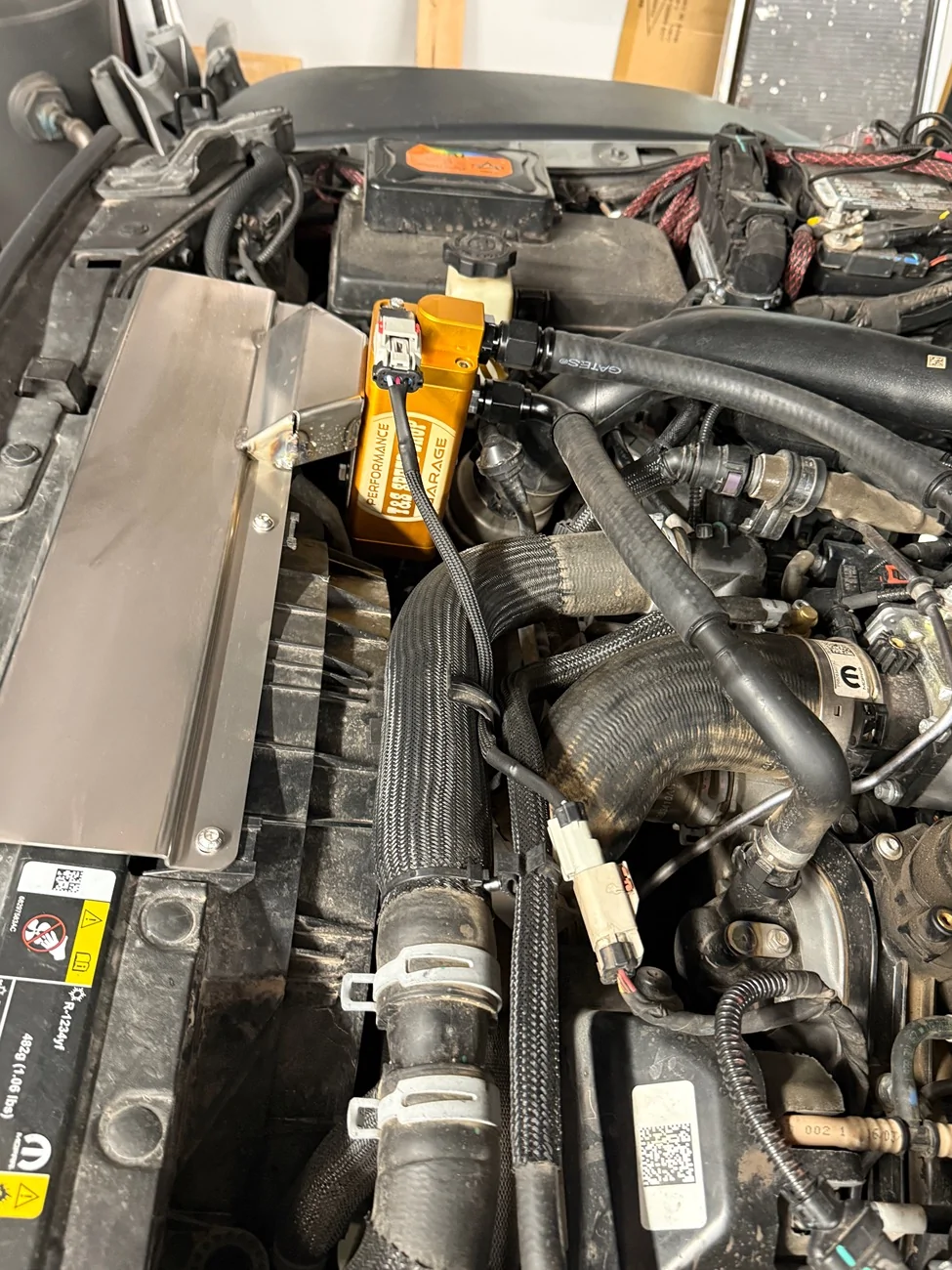 Jeep Gladiator T & S Oil Catch can IMG_5247