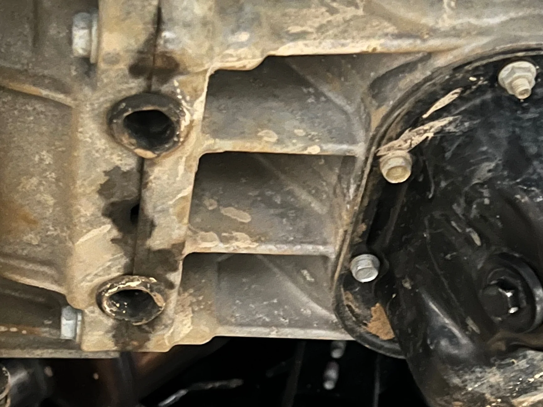 Jeep Gladiator What is this ? Leak from engine or transmission ? IMG_9731