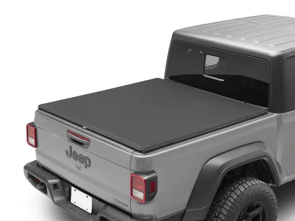 Jeep Gladiator Bestop Twill Rollup Tonneau Cover Image 3