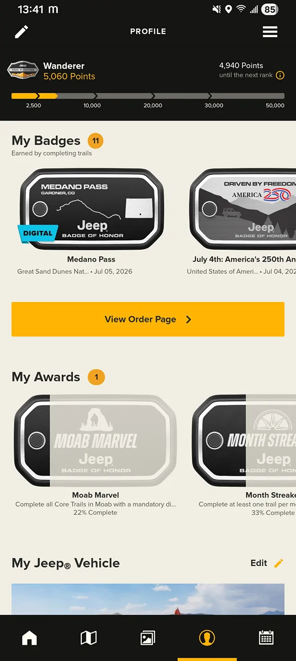 Jeep Gladiator July 4th Badge of Honor Screenshot_20260708_134153_Badge of Honor