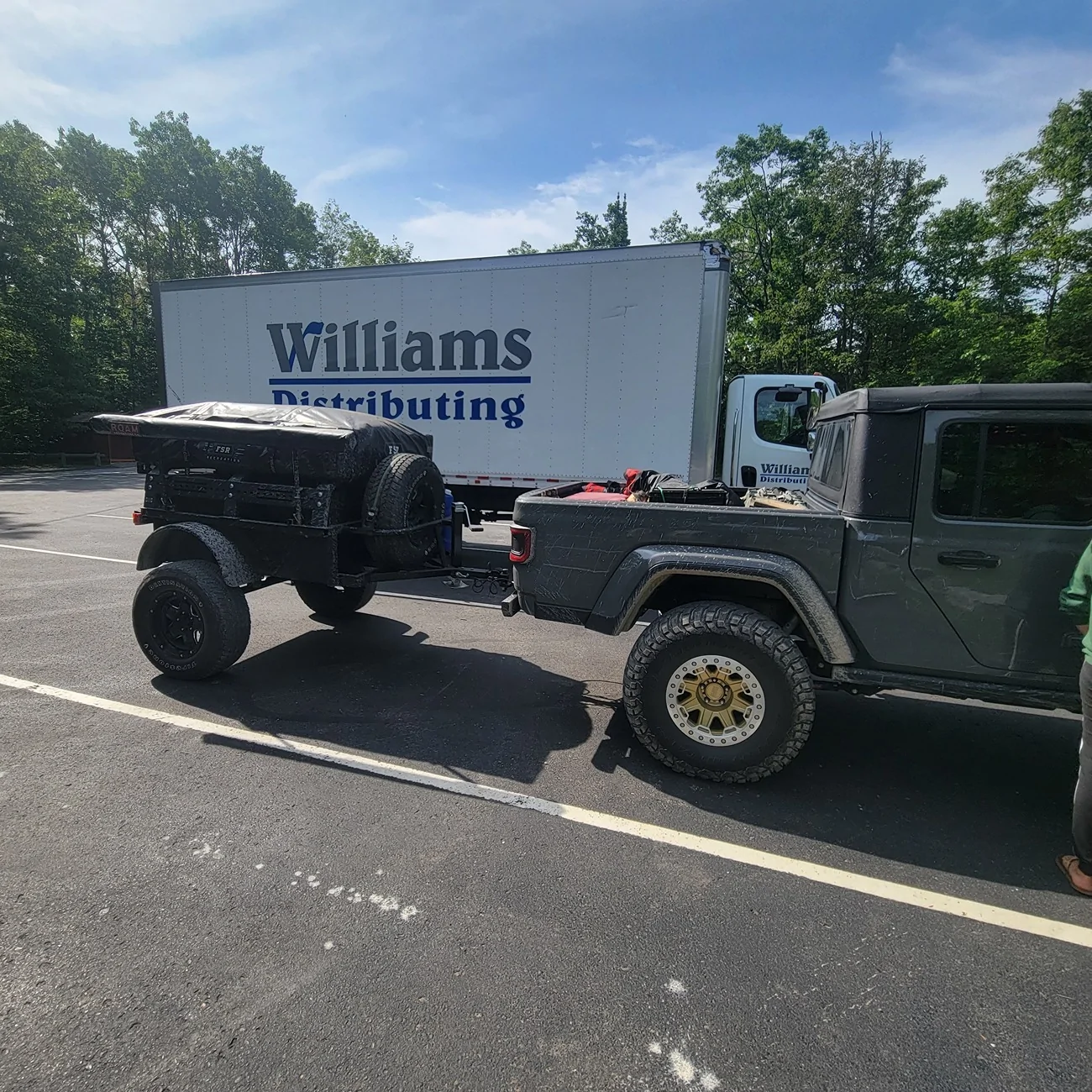 Jeep Gladiator Tent Trailer for weekend adventures 20250620_102750
