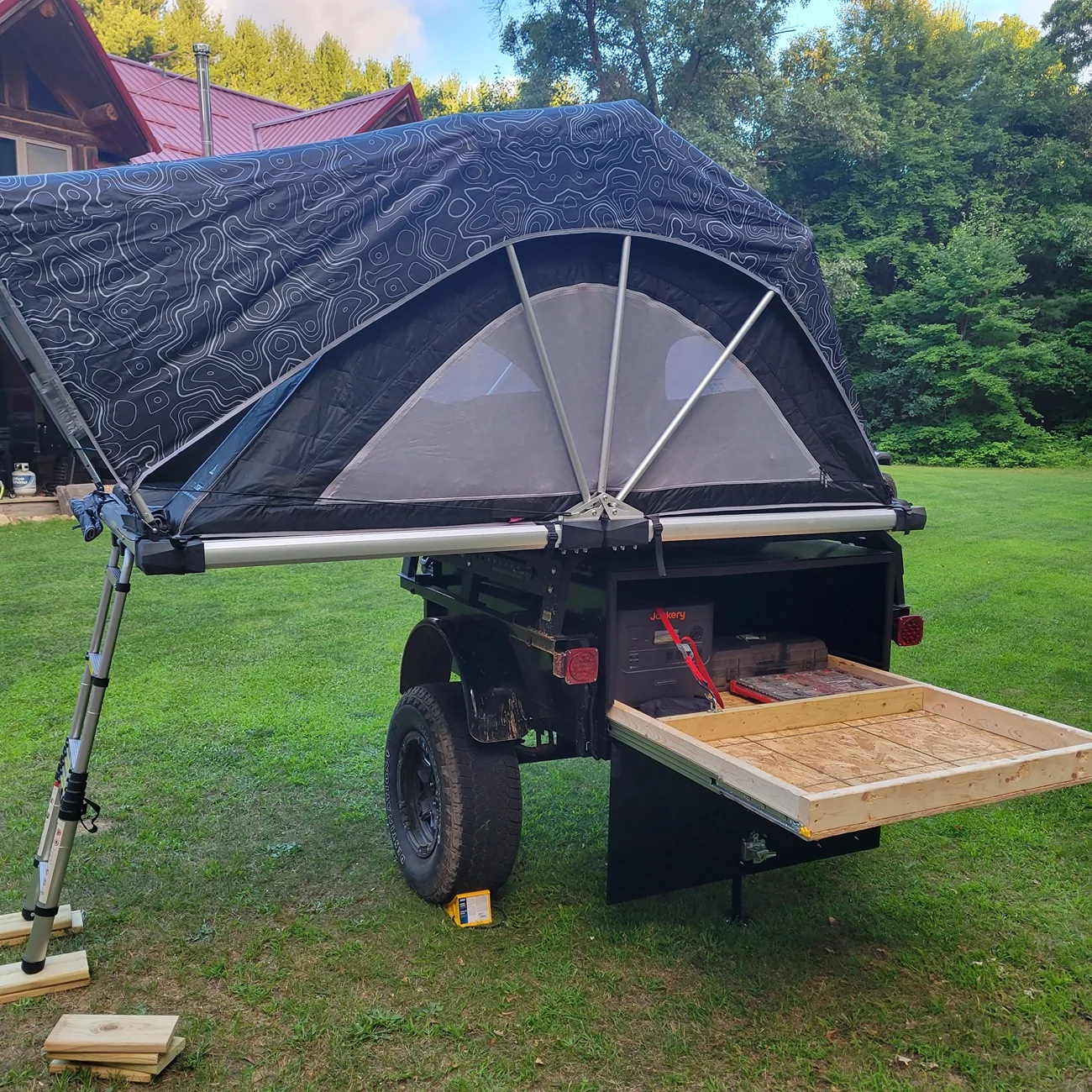 Jeep Gladiator Tent Trailer for weekend adventures 20240706_203726