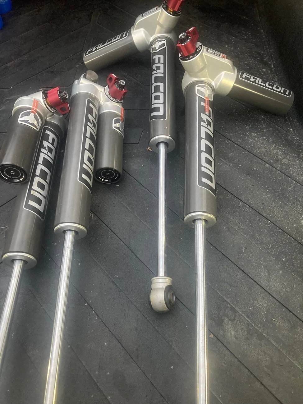 Jeep Gladiator JK WRANGLER TERAFEX FALCON SP2 3.3 FAST ADJUST PIGGYBACK SHOCK KIT 3-4.5” LIFT For JK WRANGLER IMG_3745
