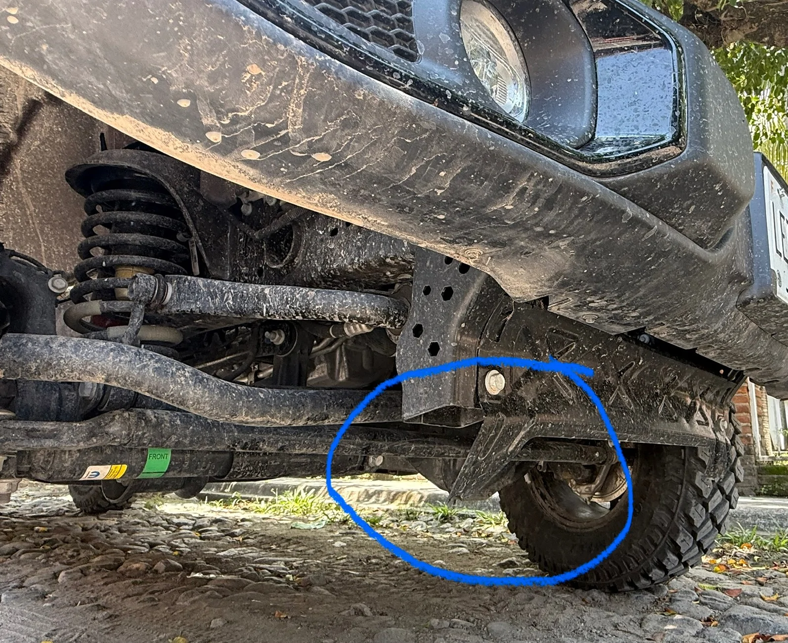Jeep Gladiator 2026 Willys front “skid plate” bracket- is it bent? IMG_4242