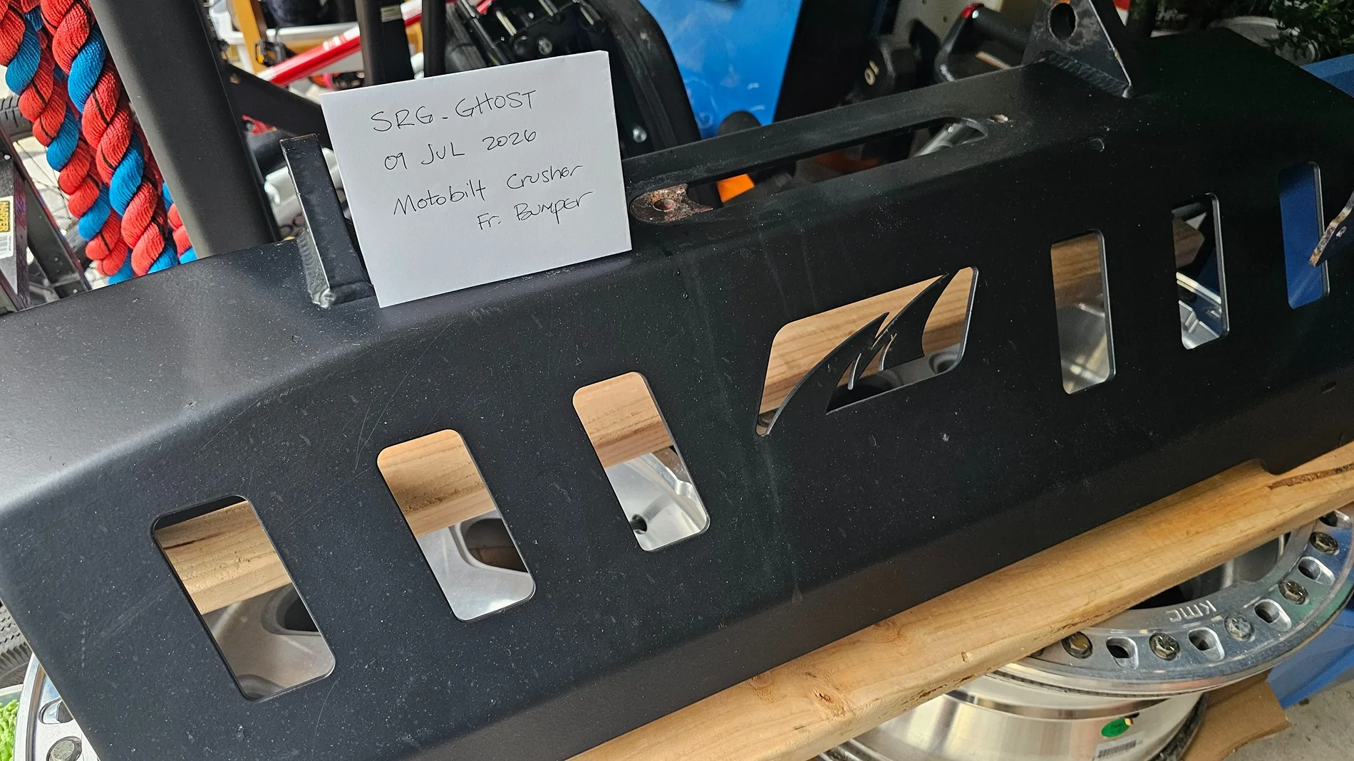 Jeep Gladiator Motobilt - Crusher Front Bumper _SRG-Tag-Bumper