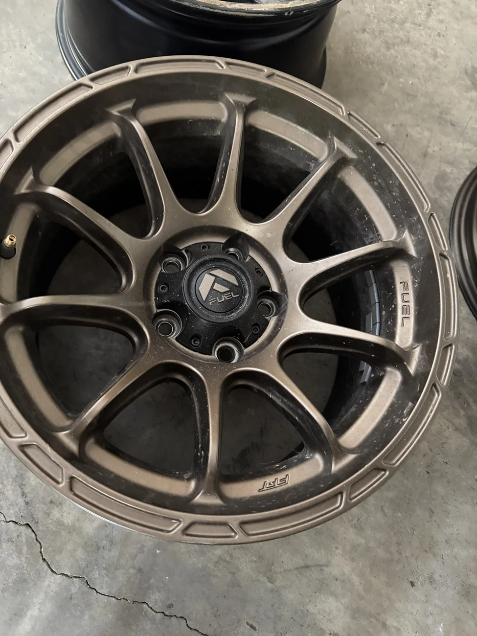 Jeep Gladiator (4) Fuel Variants in Matte Bronze and 1 Spare in matching size b6a0a345-ed80-48b8-9841-5116f5aac61f