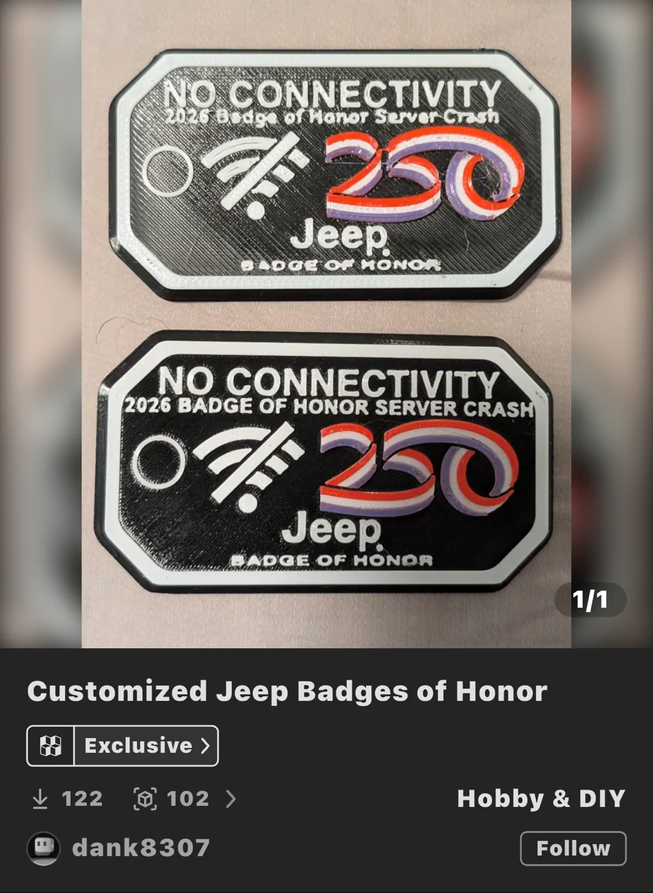 Jeep Gladiator July 4th Badge of Honor No Connectivity