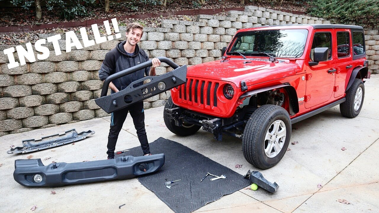 Jeep Gladiator Crash cans on aluminum bumper? maxresdefault