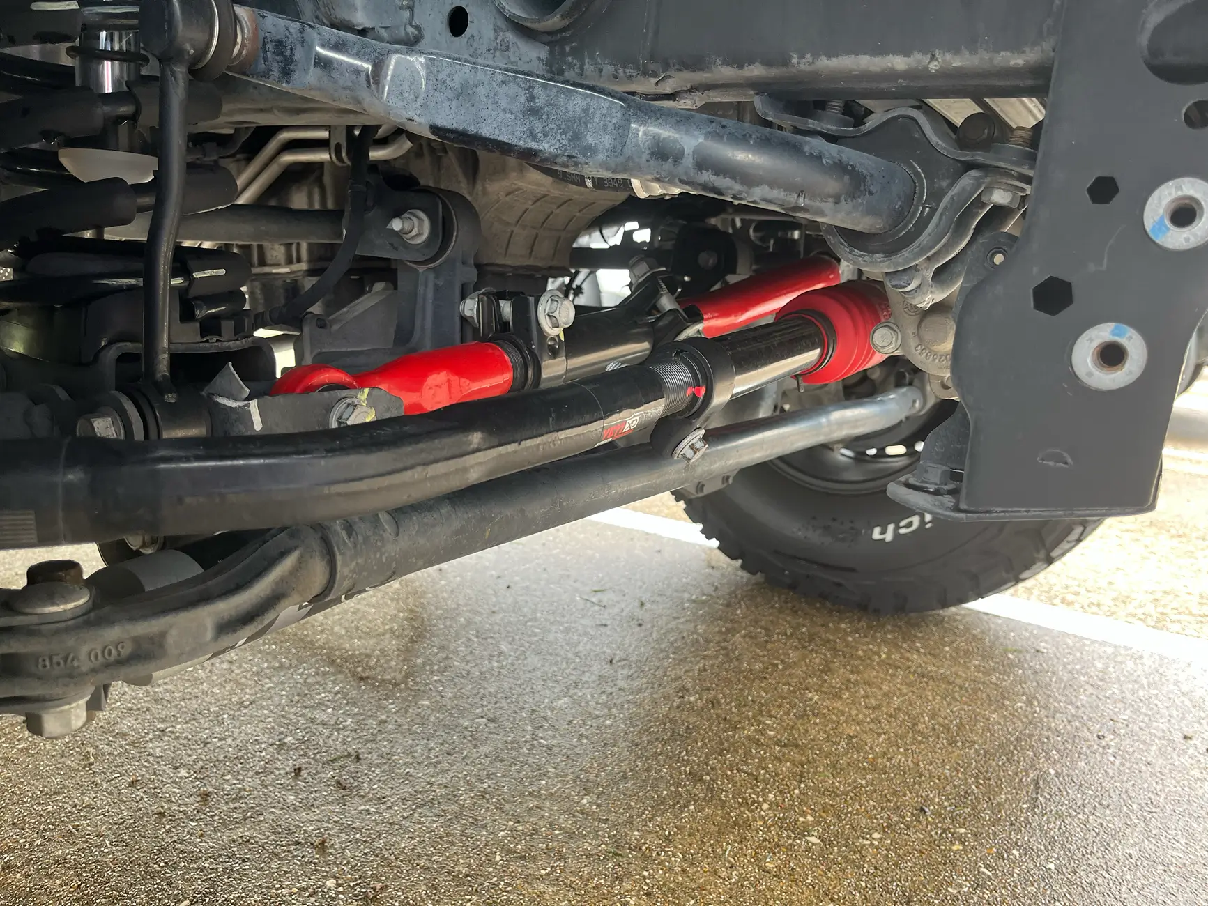 Jeep Gladiator the engine is to heavy for Steer Smarts YETI XD Drag Link. tempImageoJImVQ
