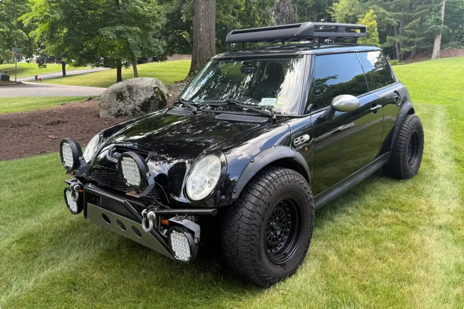 Jeep Gladiator Not a Gladiator, wasn't sure where to post this. Screenshot 2026-07-18 at 10-24-35 No Reserve Lifted 2004 Mini Cooper S 6-Speed for sale on Ba