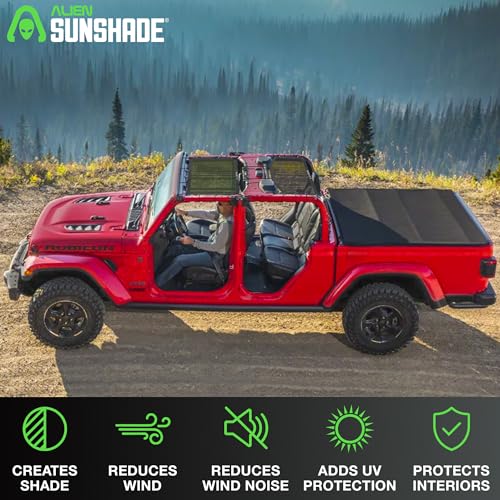 Jeep Gladiator Alien Sunshade for 25' 51Byjf-rTWL