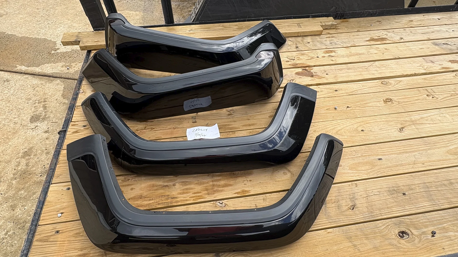 Jeep Gladiator OEM FENDERS WITH OEM LED'S IMG_1710